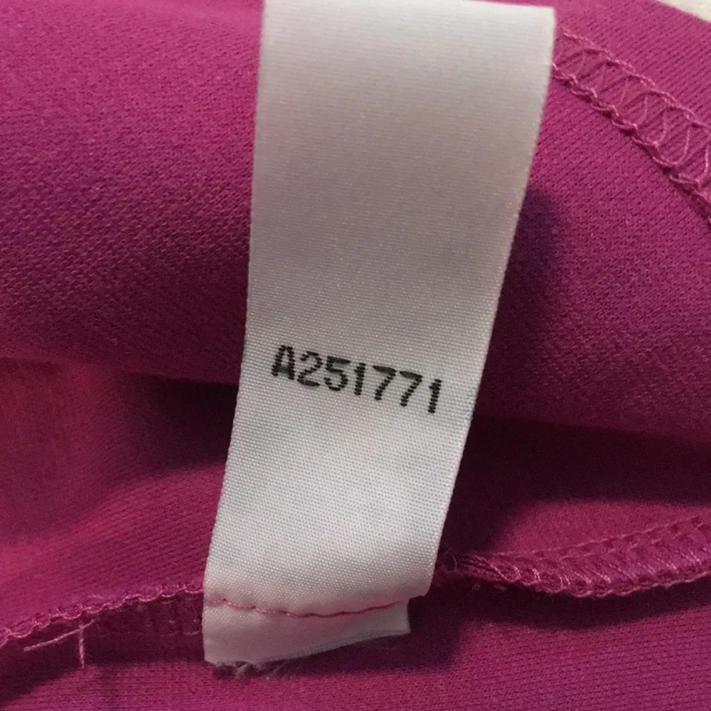 Bob Mackie Dark Pink Ribbon Embroidered Retro Jacket Size M - Image 6