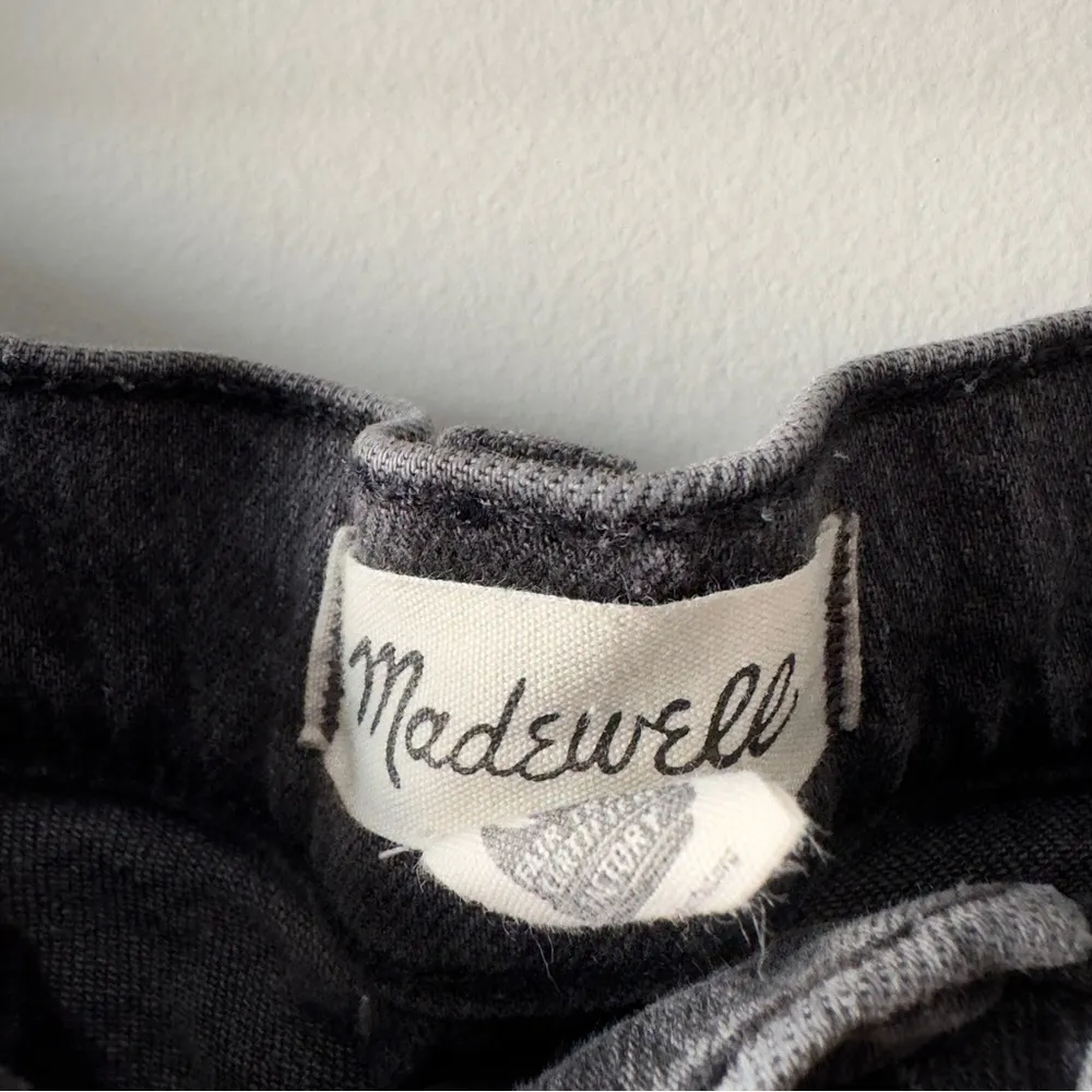 Madewell The Perfect Vintage Jean Gray Denim Zip Button Casual Pockets Belt loop - Image 8