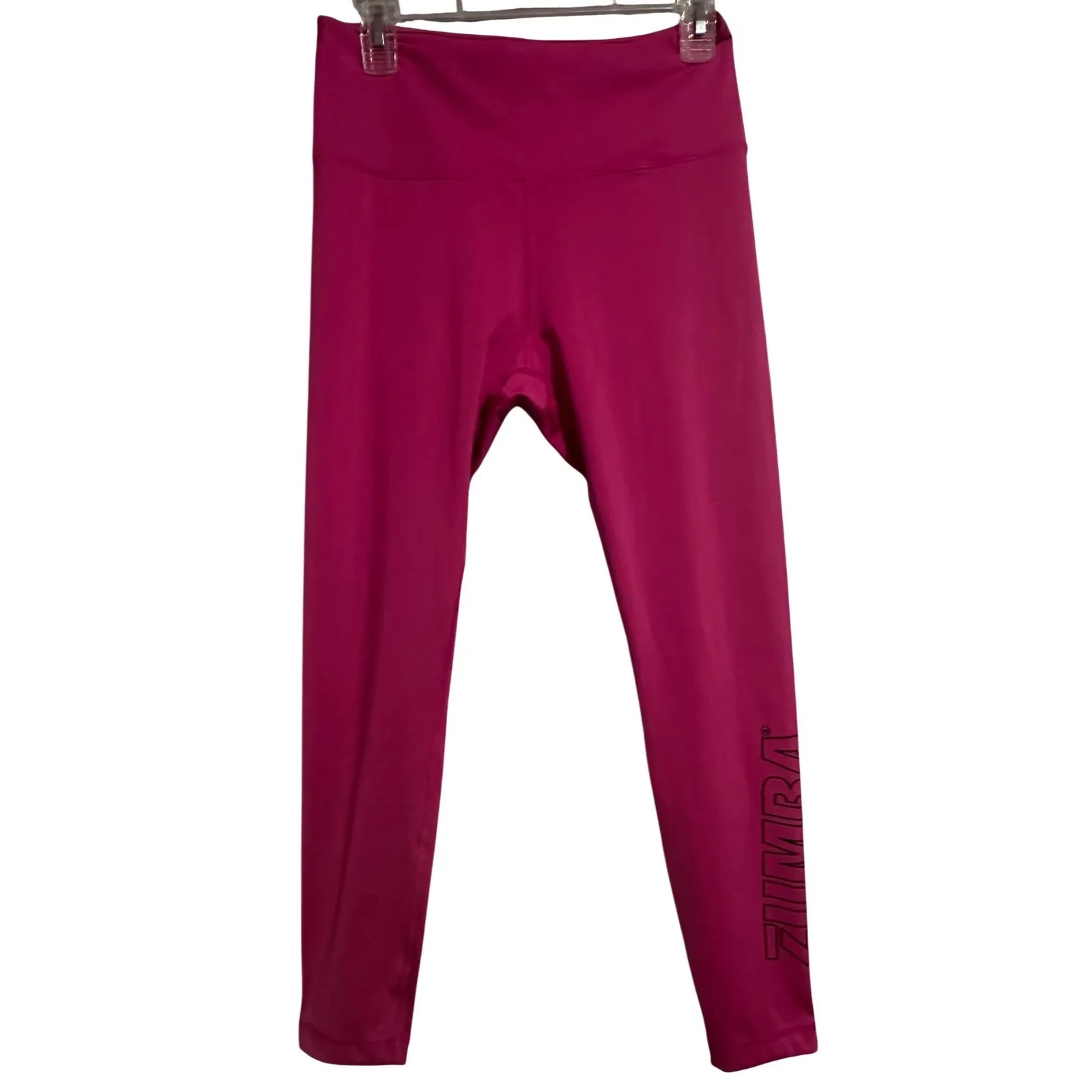Zumba Wear Women's Pink Athletic Leggings Size L - Image 2