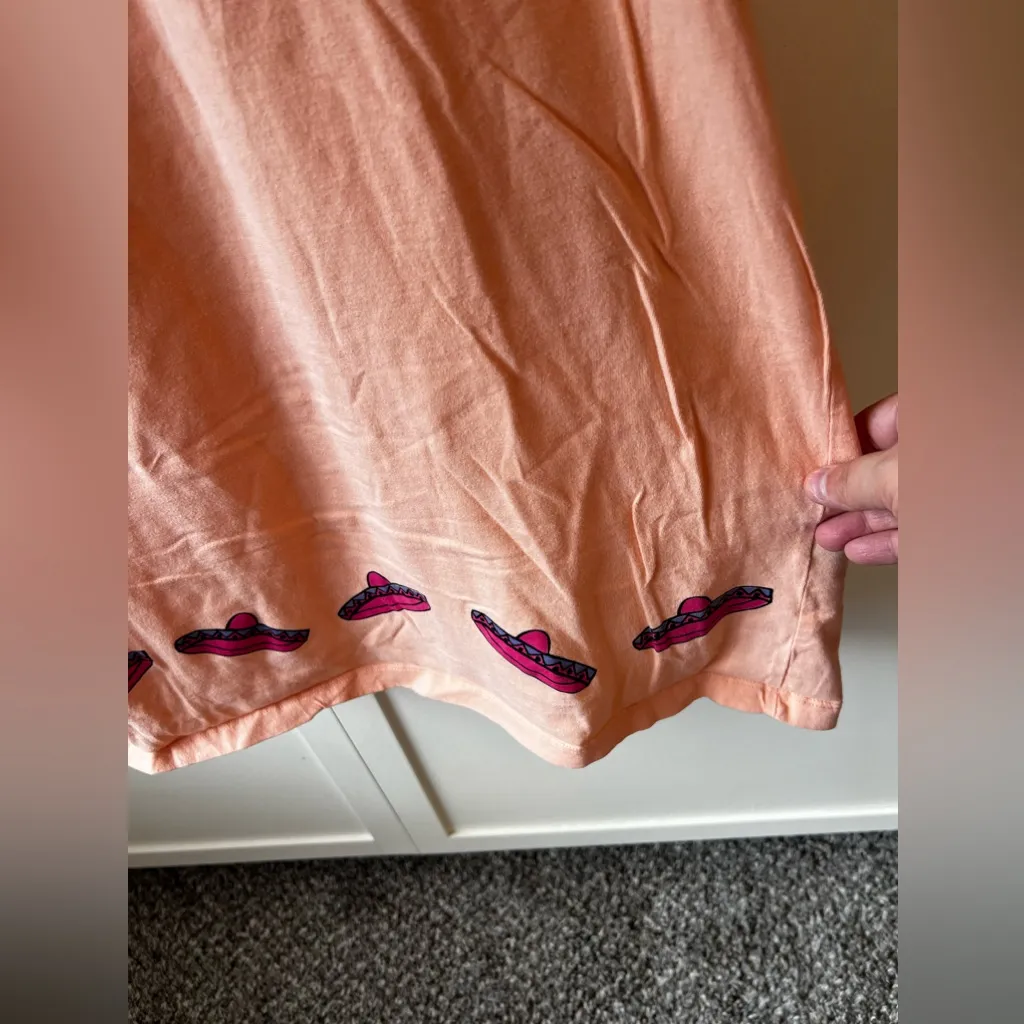 ASOS‎ Women’s Plus Size Nightgown Sleep Shirt Cactus Sombero Size 18 - Image 6