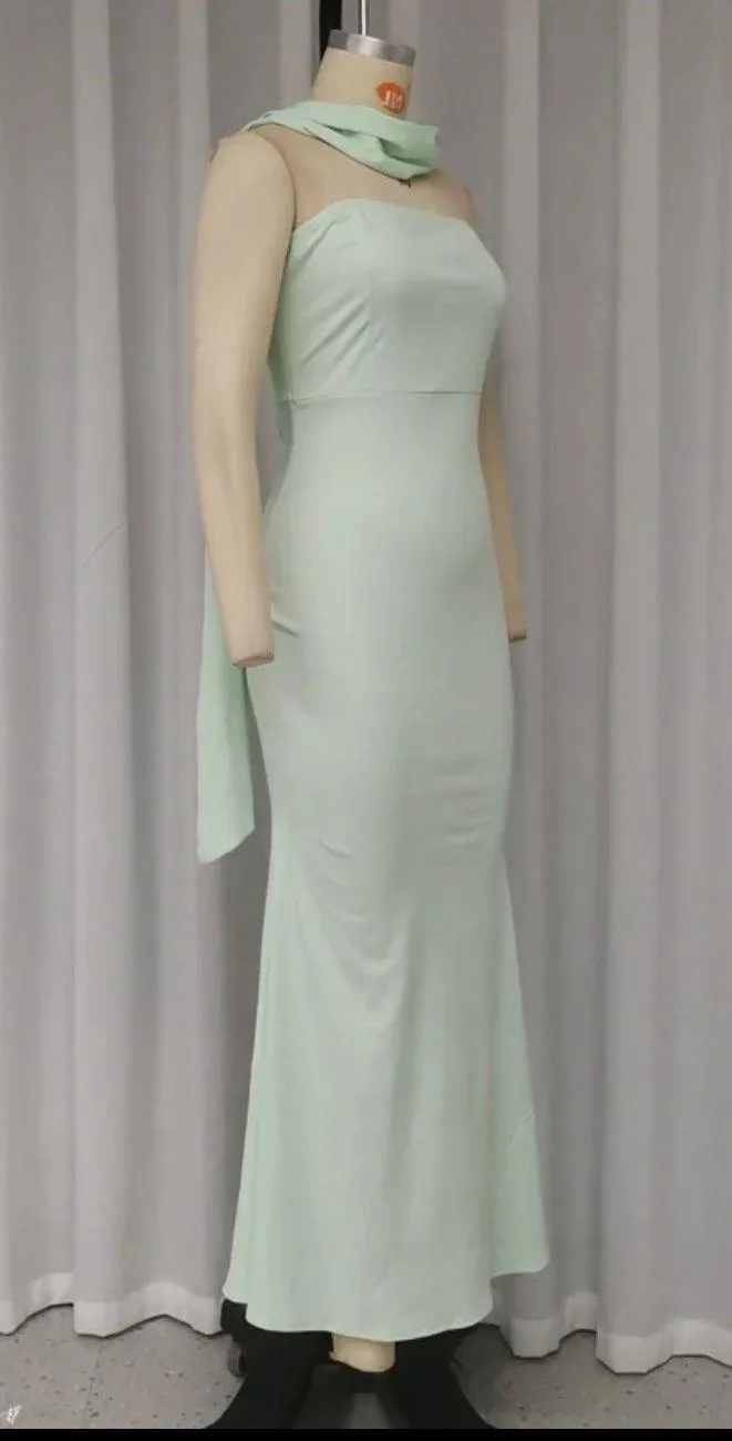 Boutique Strapless Maxi Dress  - Image 5