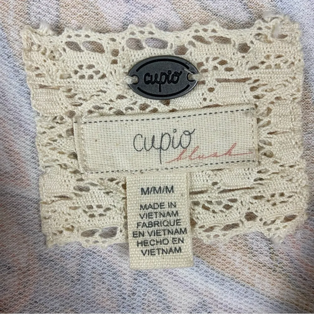 Paisley Jewel Tone Boho Short Sleeve Tunic Top Cupio Women’s Size Medium - Image 8