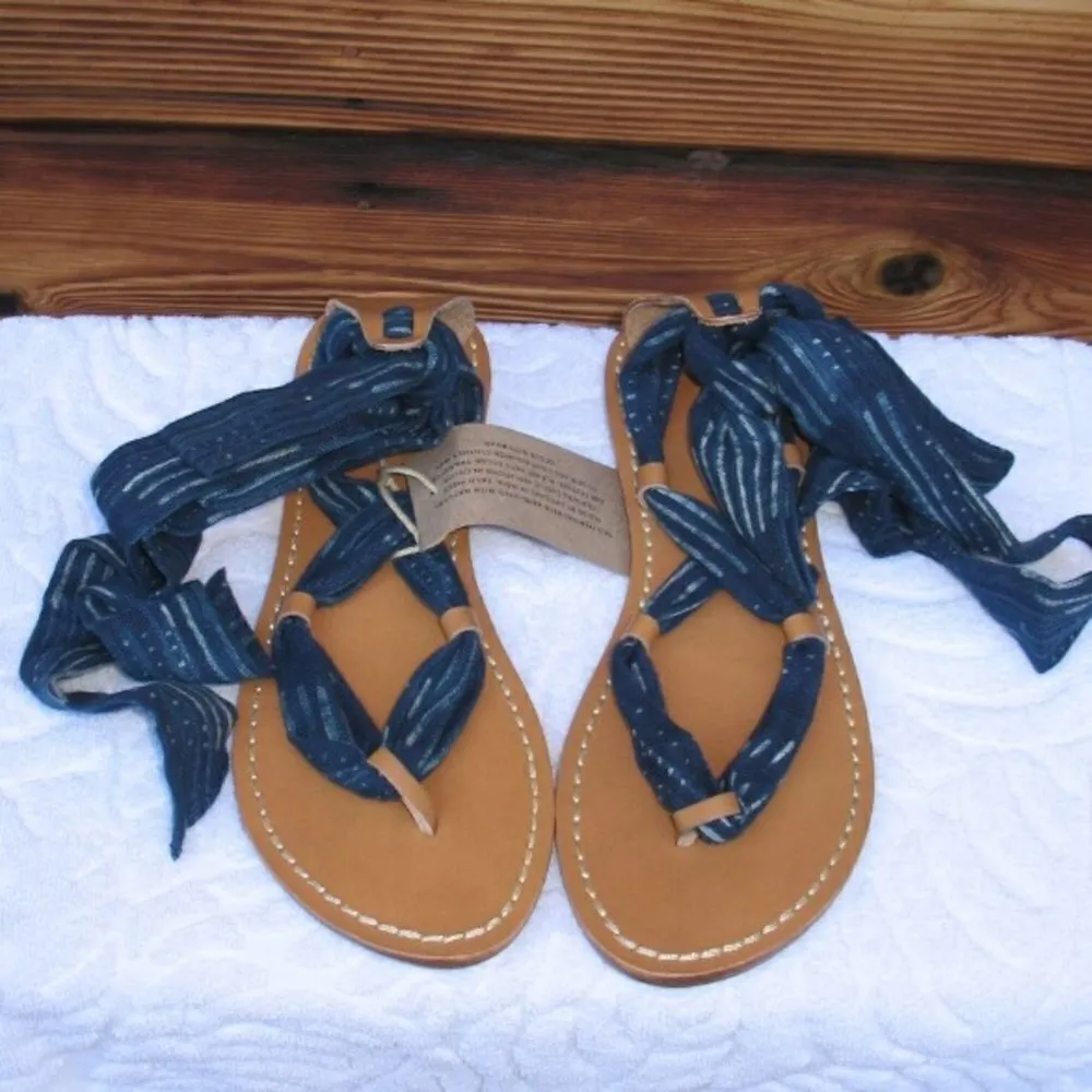 NWT Soludos Indigo Blue Sandals - Image 4