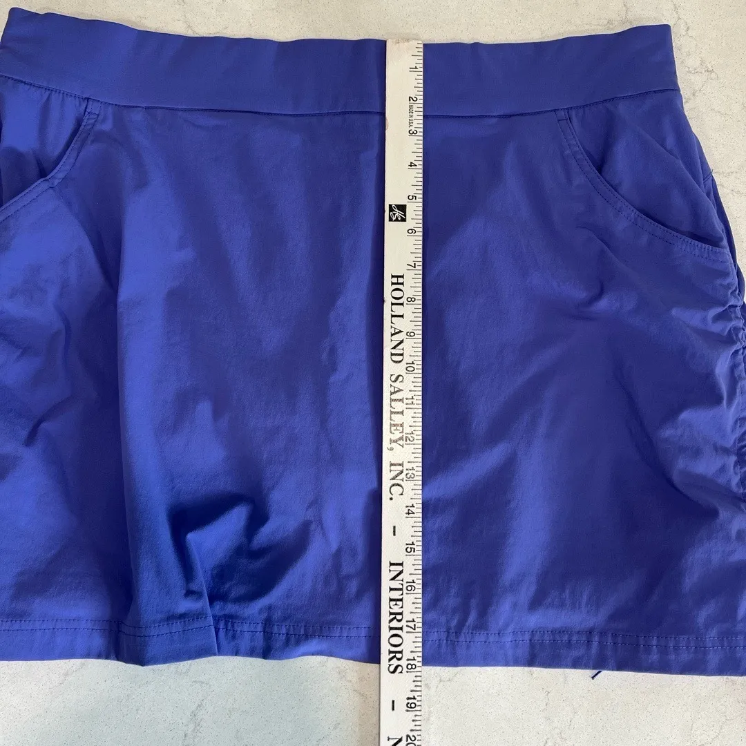 Columbia Womens XXL Blue Skort Walking Tennis Golf Pickleball Side Pockets - Image 4