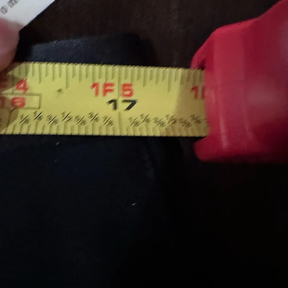 Norton McNaughton NWT Maggngcm Tuxedo Black Straight Wide Leg Sz 16.Machine Wash - Image 13