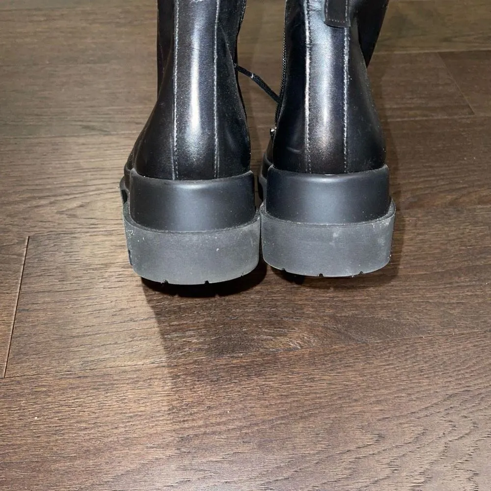 NWOB La Canadienne Brendan Waterproof Combat Boots Black Size 5 - Image 7