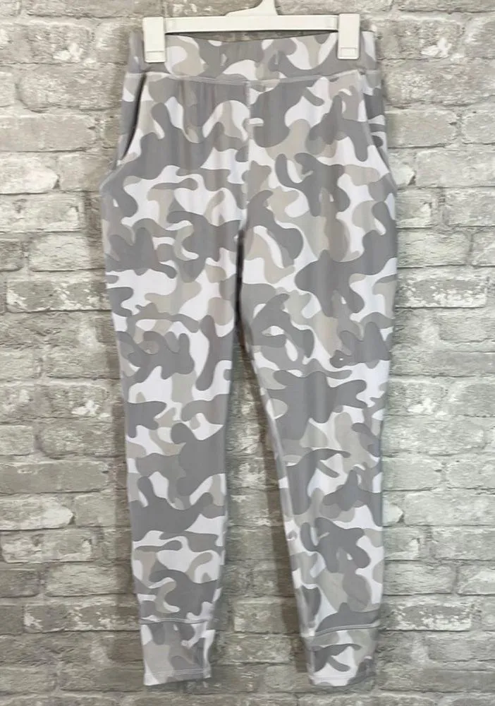 X by Gottex White Camo Joggers - Image 2