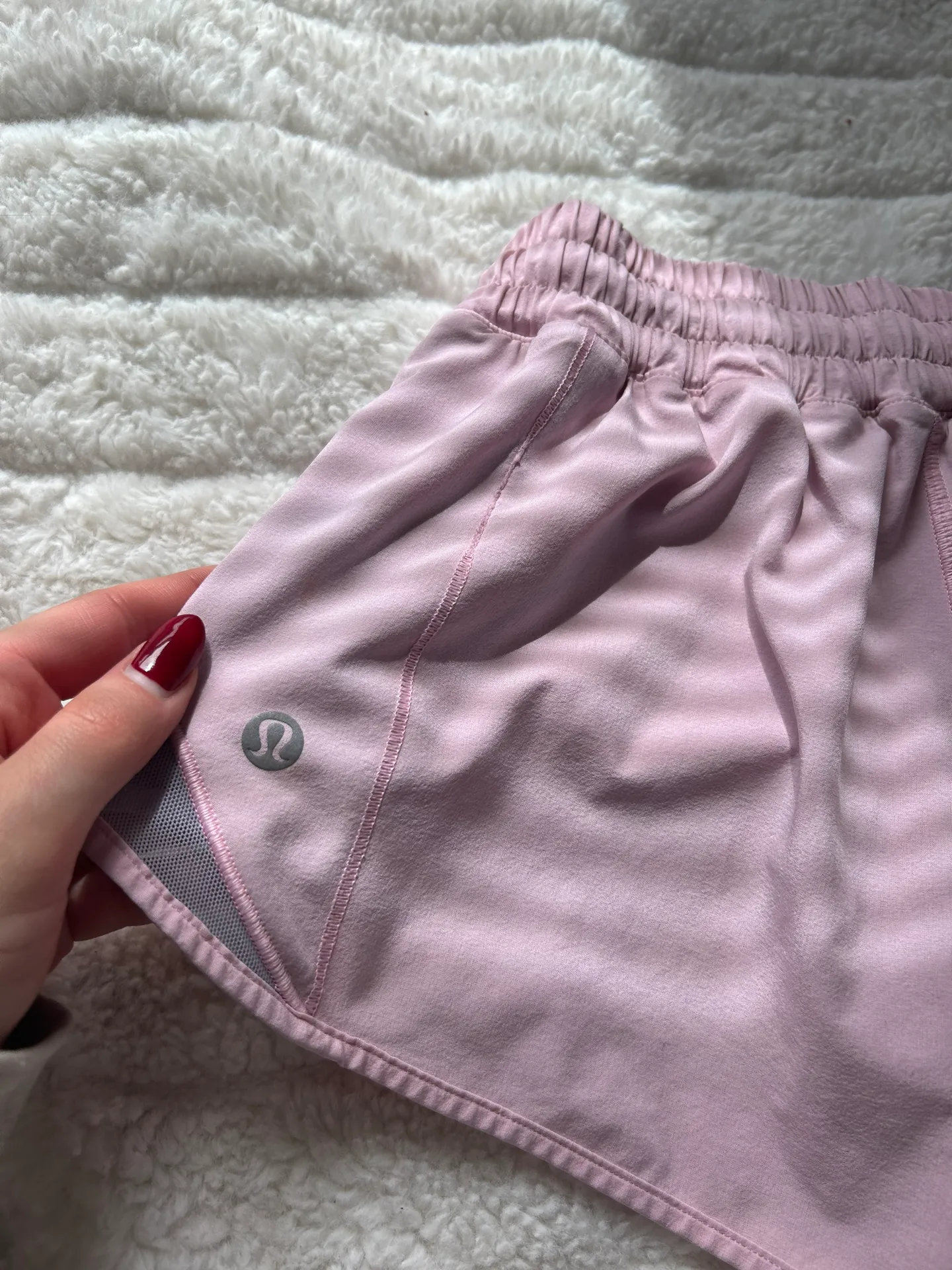 Light Pink Hotty Hot Shorts - Image 3