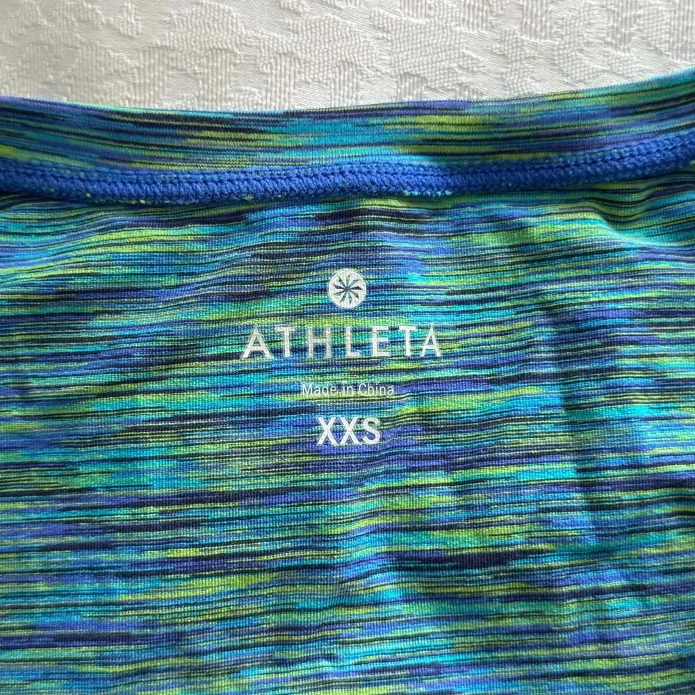 Athleta Paddleout Space Dye Rashguard Swim Tank Top - Image 8