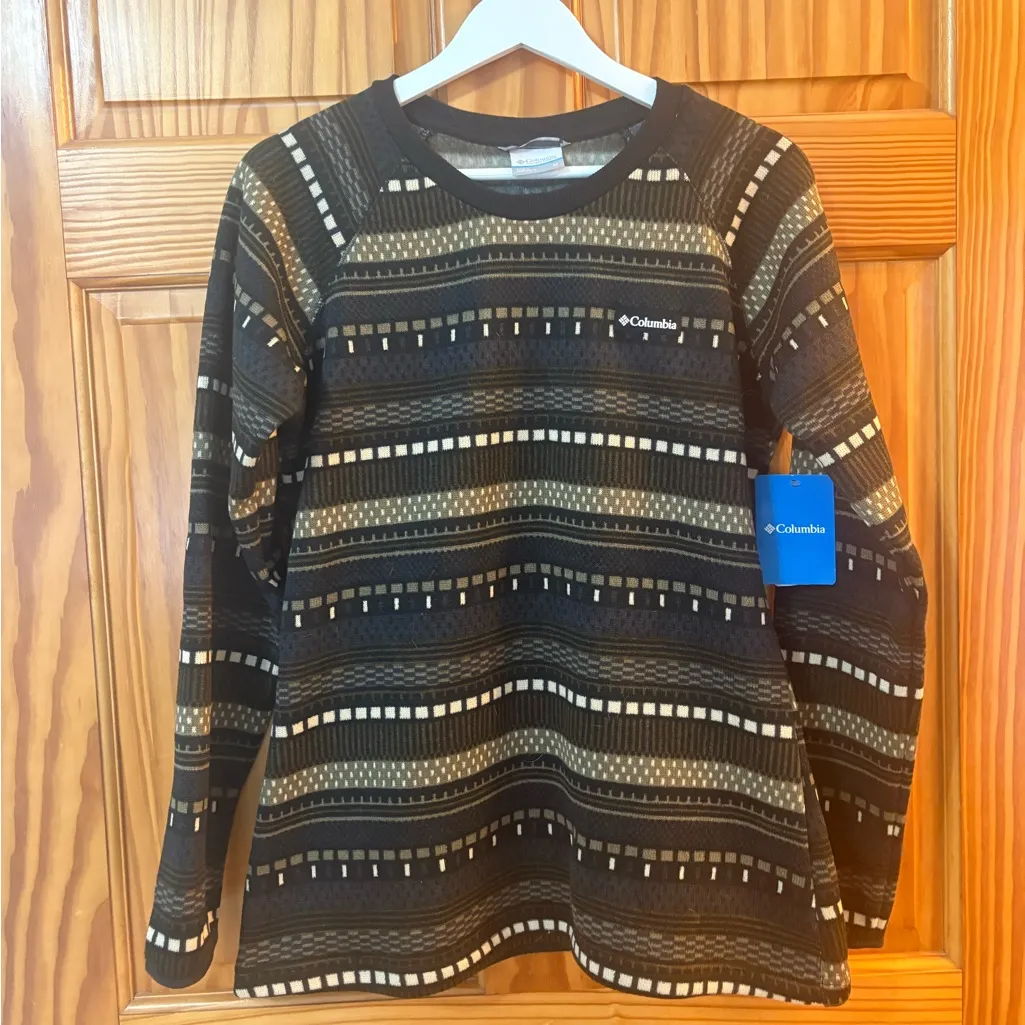 Columbia Sweater Weather Crew Fleece Pullover Size Medium New With Tags - Image 3