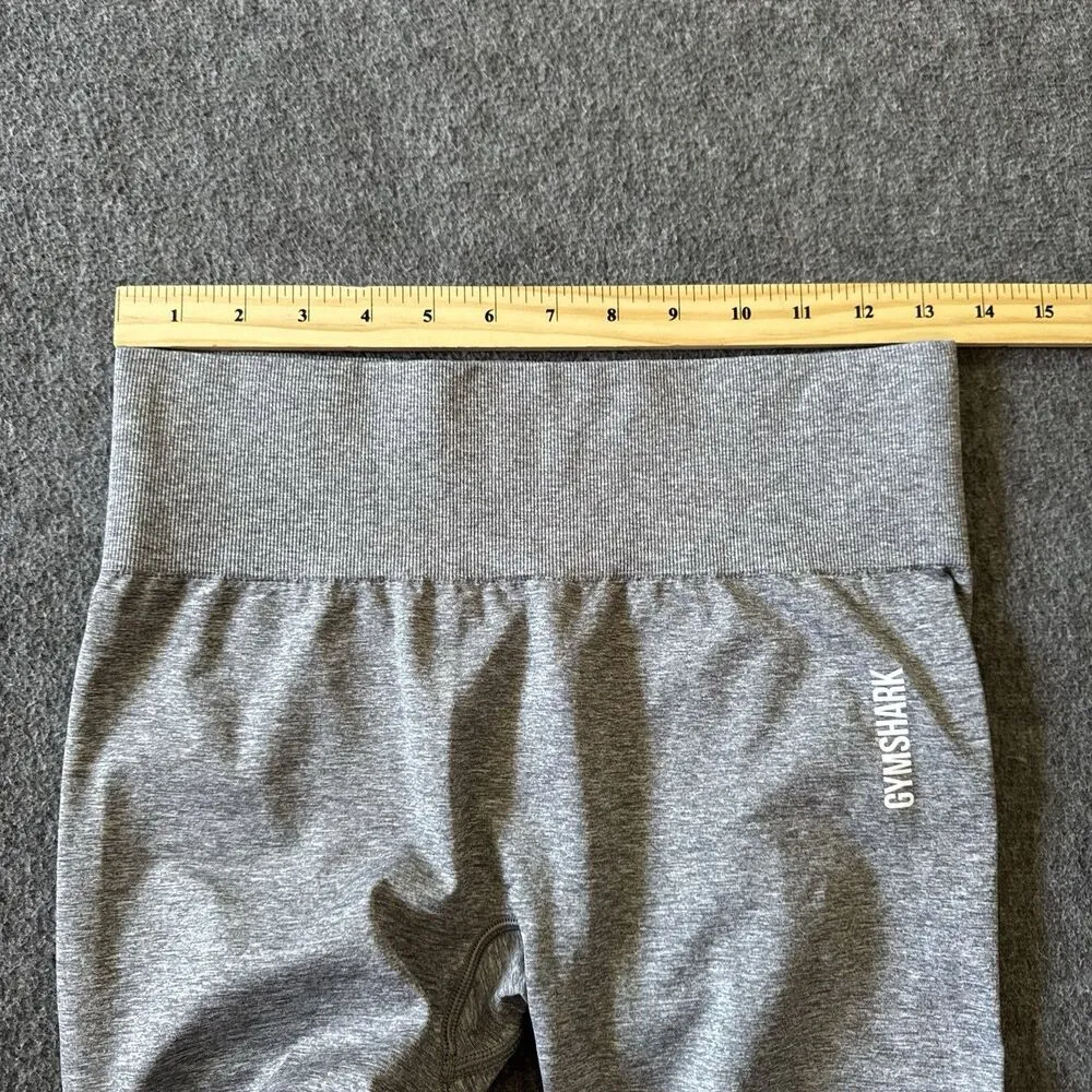 Gymshark Adapt Seamless Leggings Women's Grey High Compression Medium - Image 6