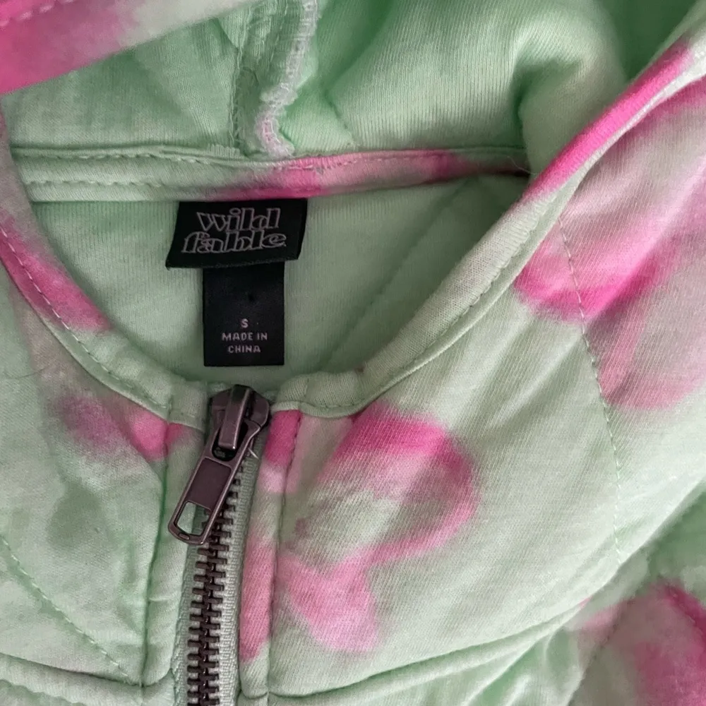 Wild Fable  Hooded Quilted Floral Jacket Small NWT - Image 5