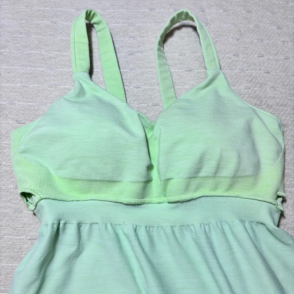 Athleta neon lime yellow‎ tank Size M - Image 7