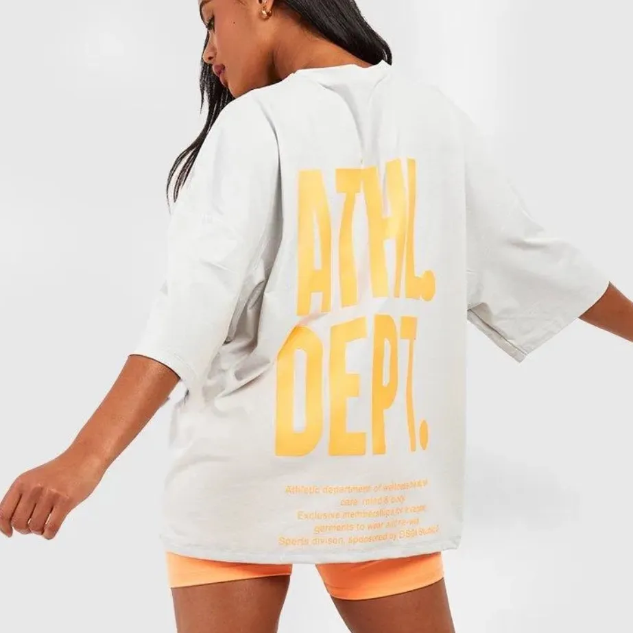 NWOT BOOHOO OVERSIZED SLOGAN TSHIRT L - Image 2