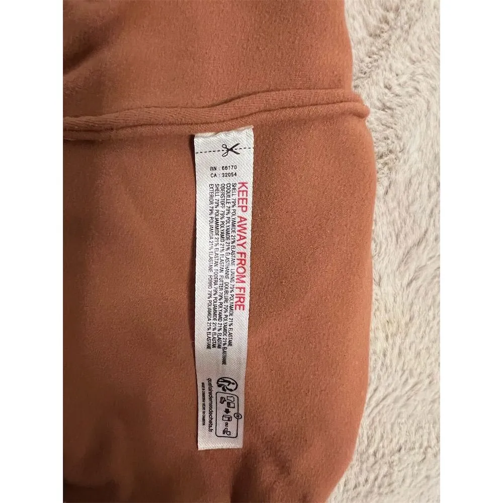 FP Movement Women's Square Neck Sports Bra Cocoa Brown Size L Size L - Image 5