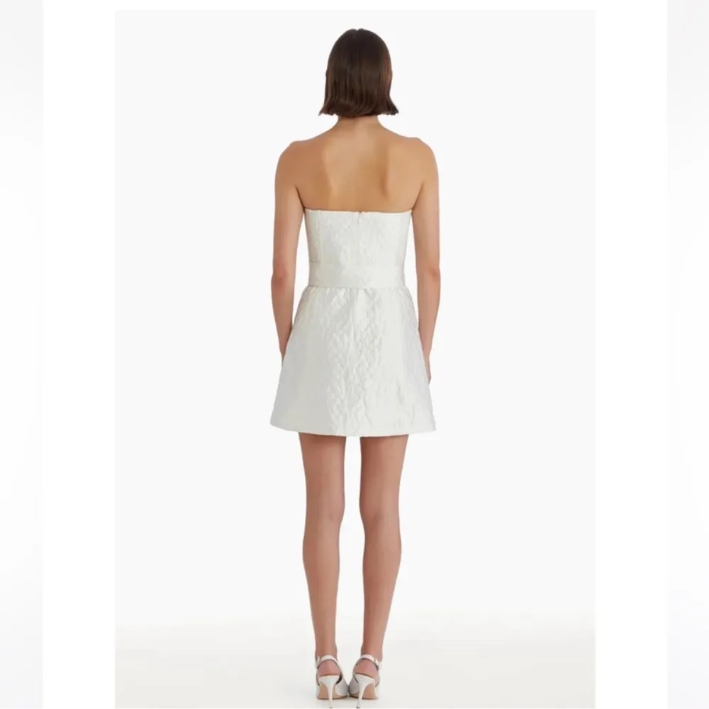 Amanda Uprichard FAE DRESS IN BELLIS Elegant White Strapless NWOT - Image 2