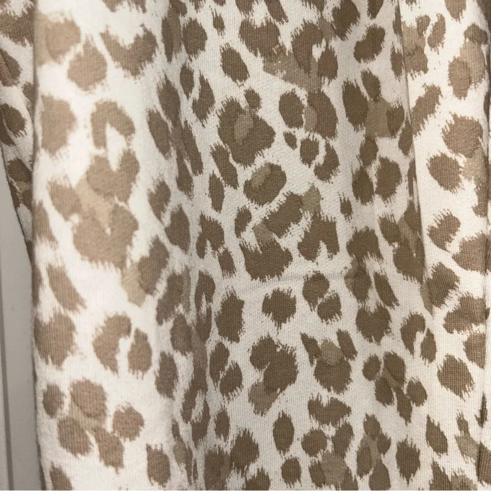 Old Navy Leopard Print Jogger Lounge Pants Women’s Large - Image 5