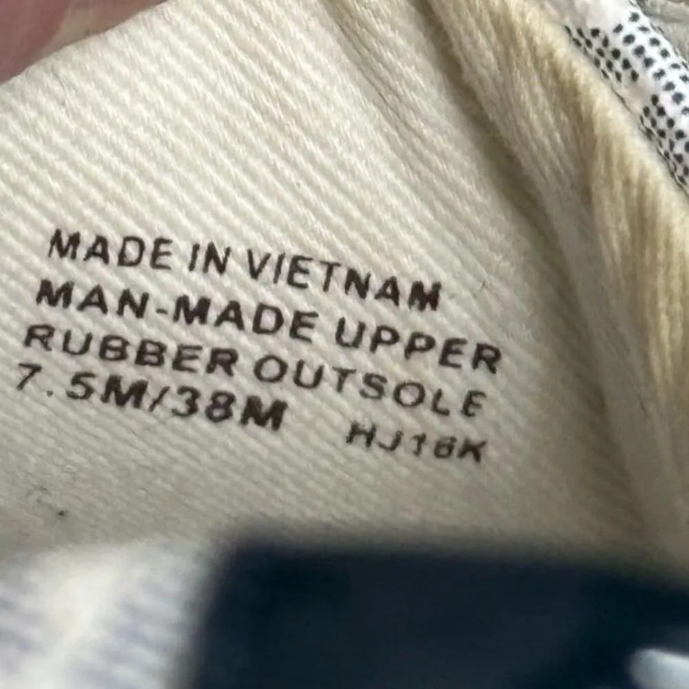 Michael Kors Keaton Lace Up Signature Fashion Sneakers, White/Navy monogram - Image 5