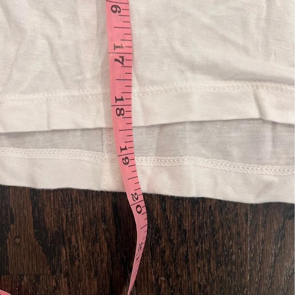 Club Monaco White Long Sleeve Tee - Image 5