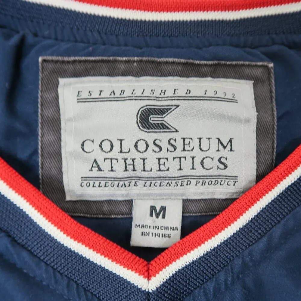 Vintage 90s Colosseum Athletics Kansas Jayhawks Pullover Windbreaker - Image 8