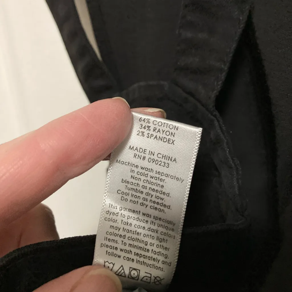 PacSun Leland Black Denim with Bib Overalls - Image 6