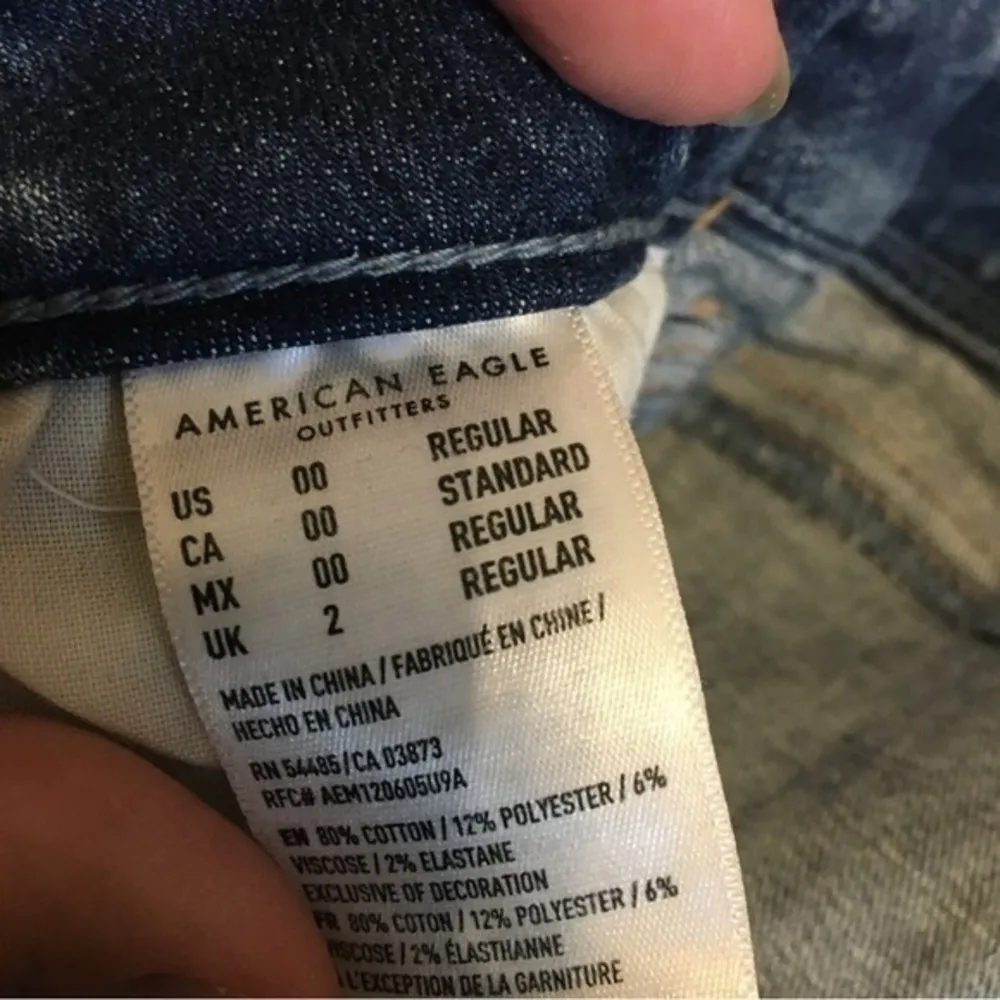 American Eagle Outfitters Curvy hi-rise jeggings size 00 - Image 14