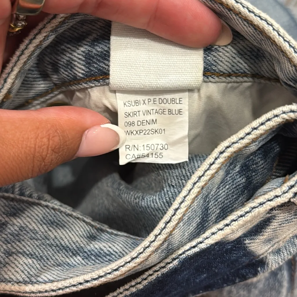 Ksubi X P.E Nation Double Skirt - Image 8