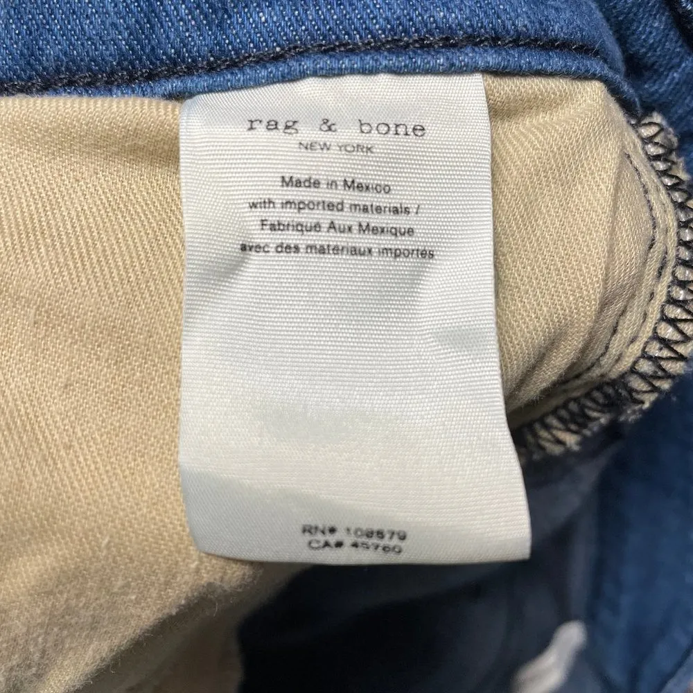 Rag & Bone Dre Low-Rise Slim Boyfriend Jean - Image 4