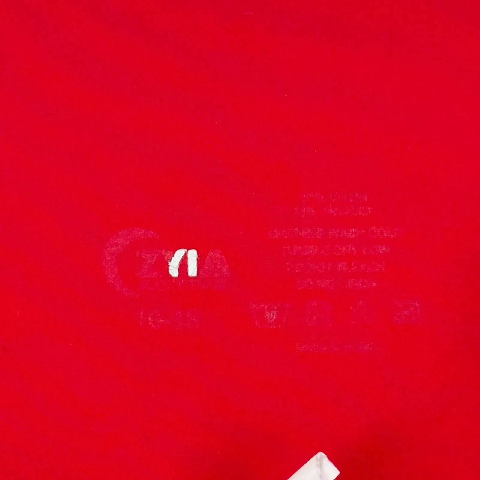 Zyia Active Red High Waist Leggings Women's Size 16-18 Stretch Athletic Yoga - Image 2