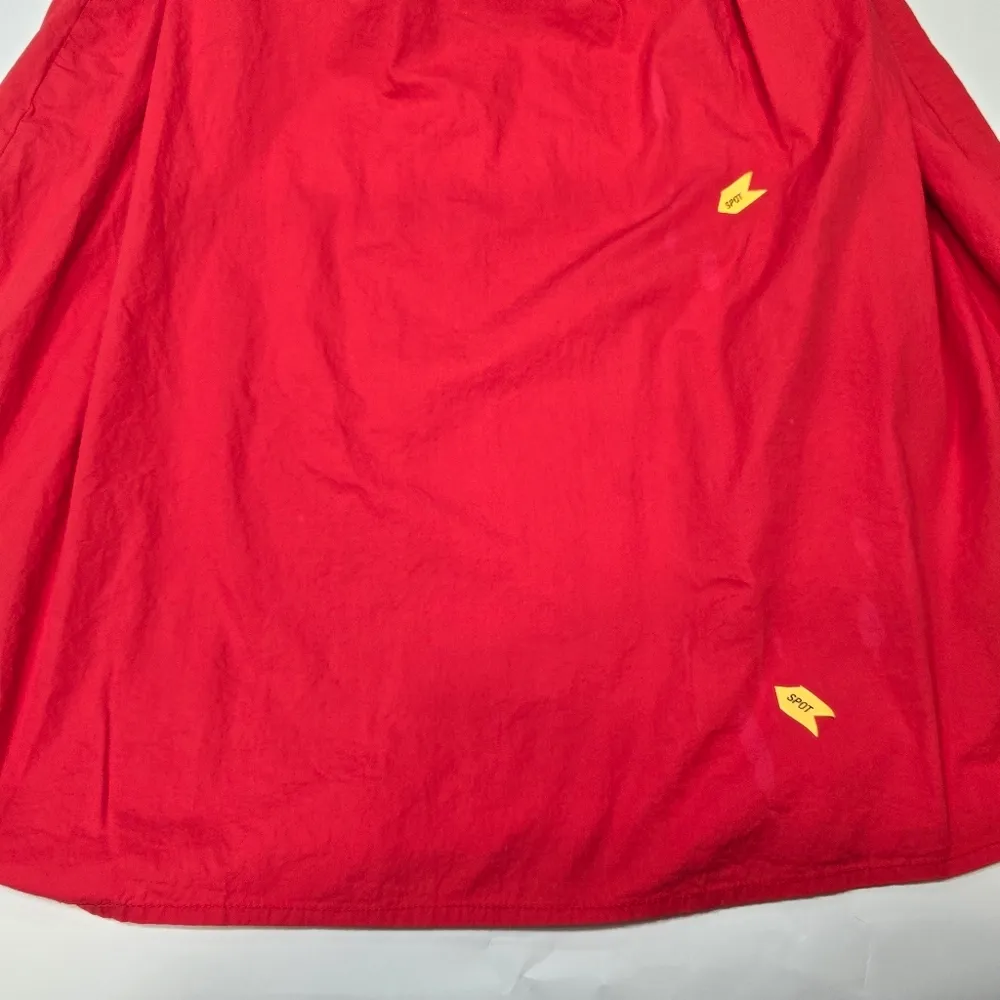 FAITHFULL THE BRAND Madella Midi Dress in Cherry Tomato - Image 4