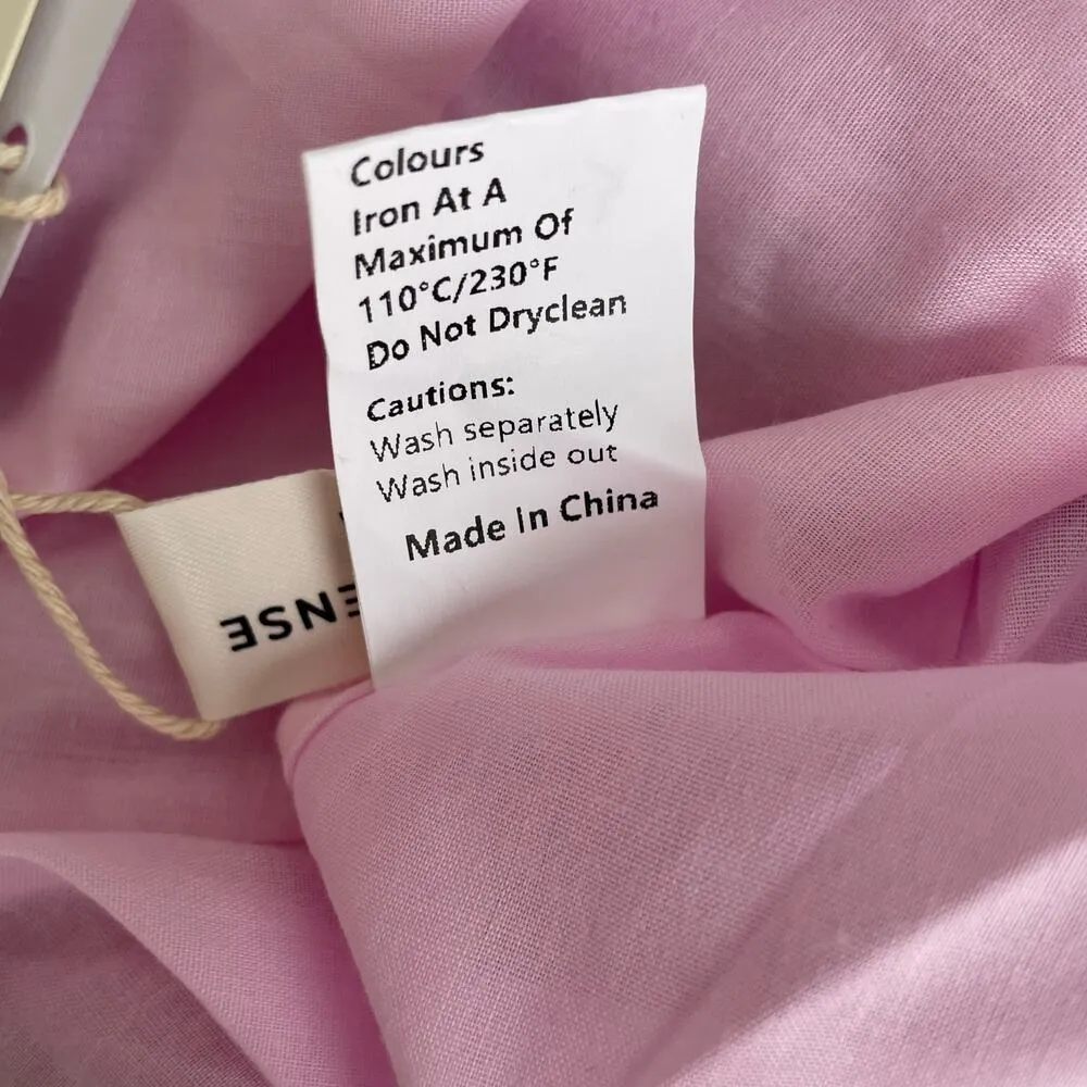 Commense Coastal Cowgirl Long Dress Open Back Sleeveless Cotton Size Medium NEW Purple - Image 9