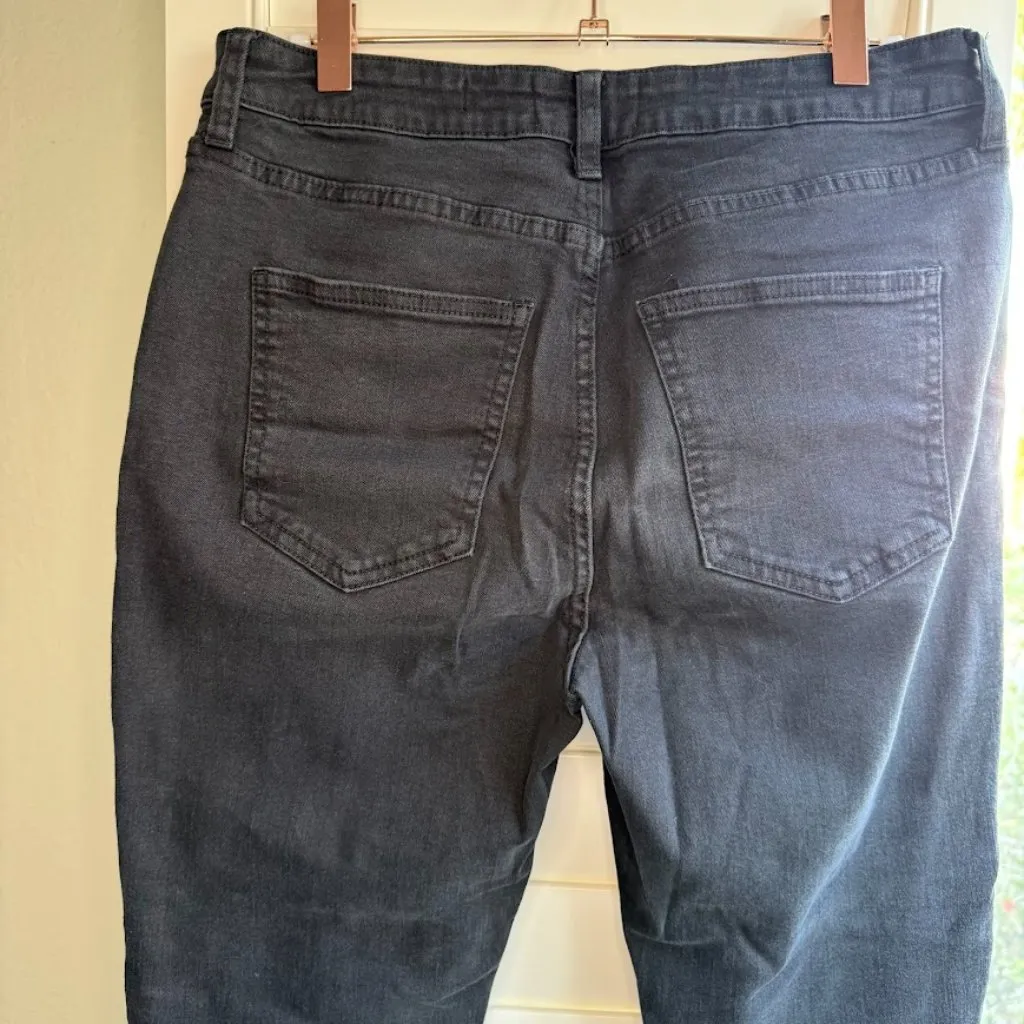 Cotton:On midrise stretch skinny jeans in black size 10 - Image 7