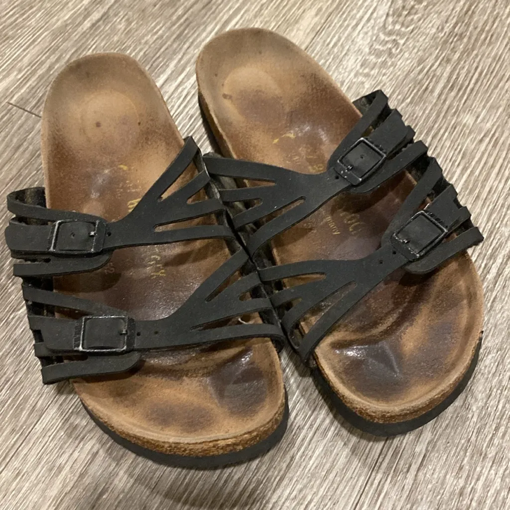 Birkenstock Granada black sandals women’s 37 / 6.5 US - Image 5