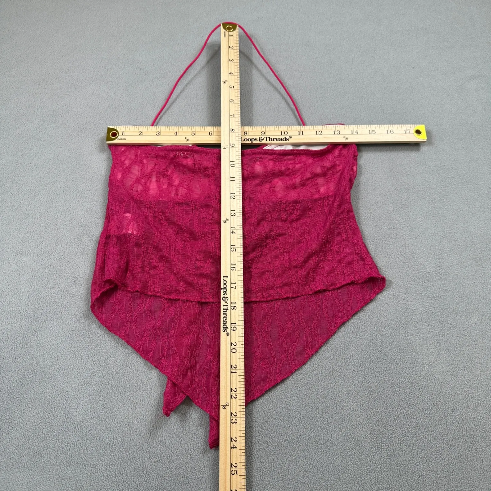 SHEIN Bundle Set Red Tank Top and Pink Halter Top Both M Womens Blouse Camisole - Image 4