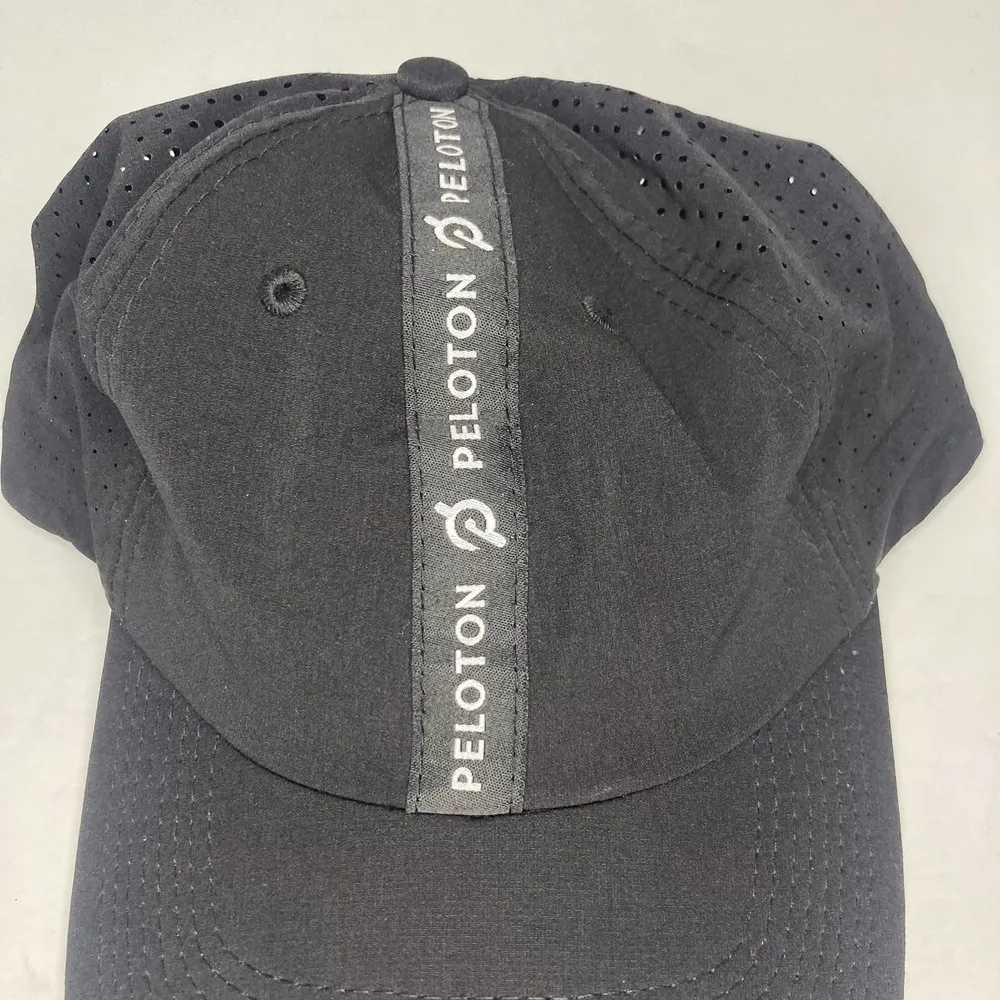 Peloton Black Baseball Cap - Image 2