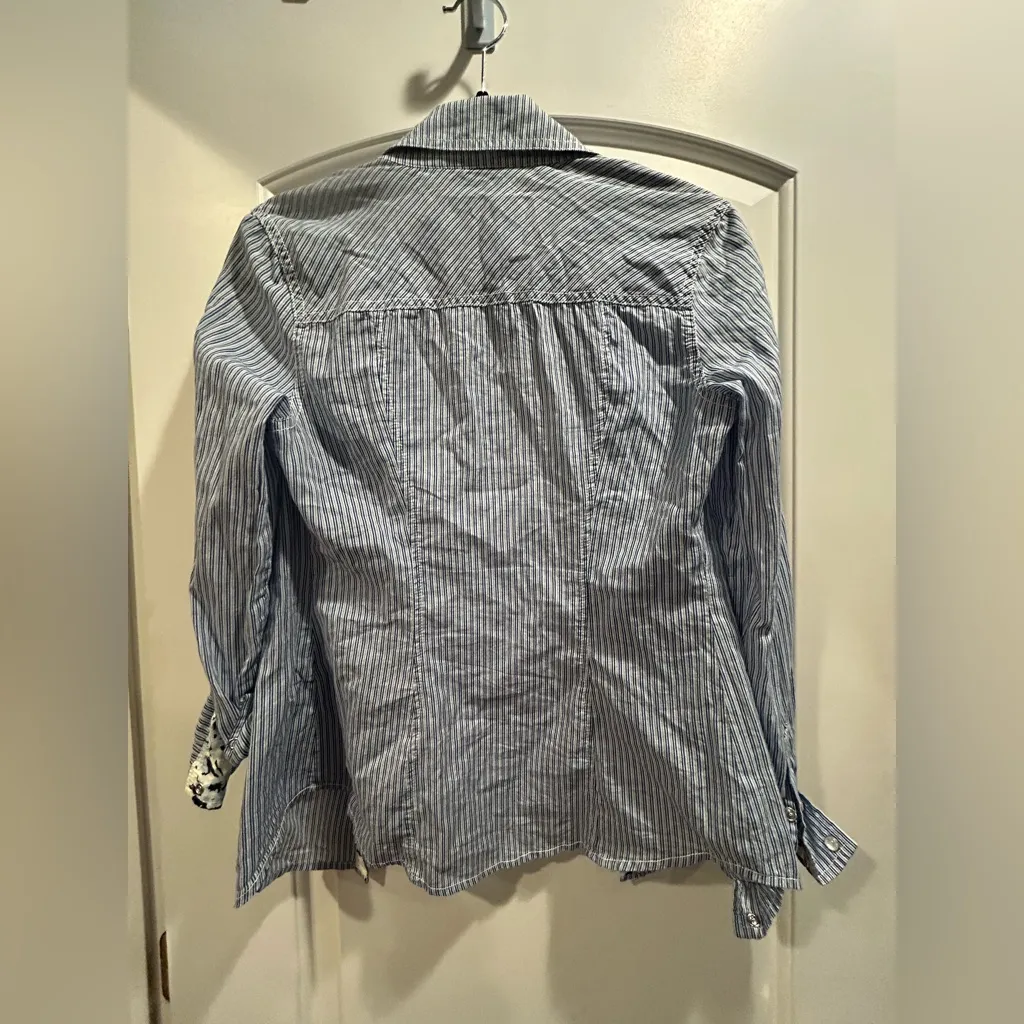 Guess  Striped Button Down Shirt - Image 8