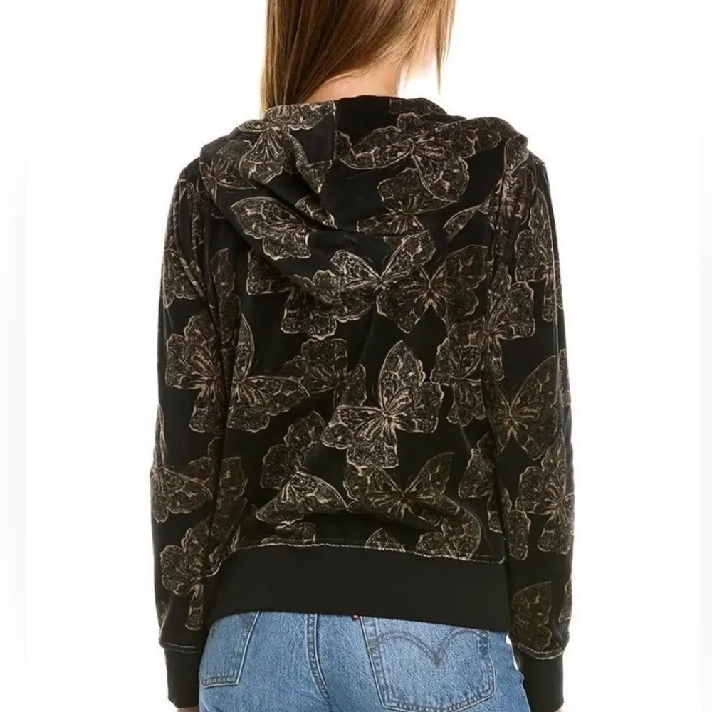 Johnny was velour zip up hoodie NWT - Image 5