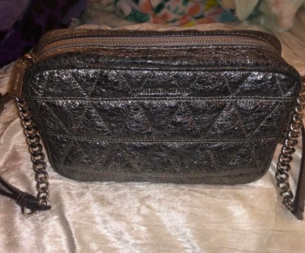 Silver Crossbody Bag - Image 3