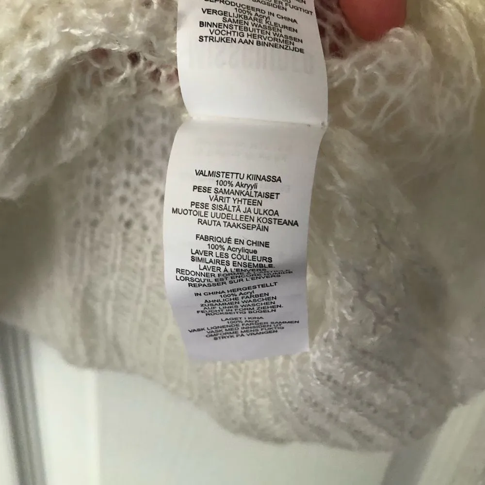 New misguided twist front jumper knit sweater pullover top, size S/M - Image 7