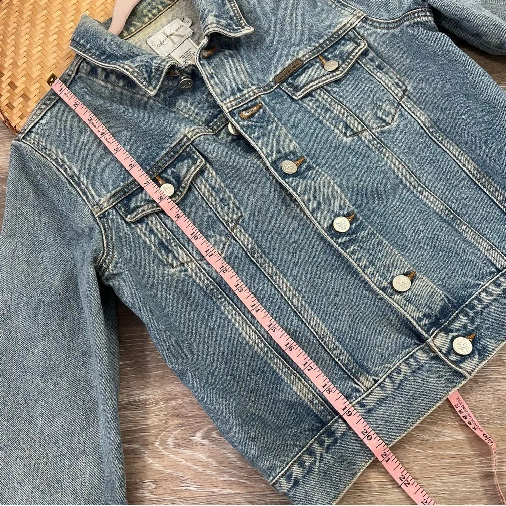 Vintage‎ 90’s Calvin Klein jeans denim jacket - Image 7