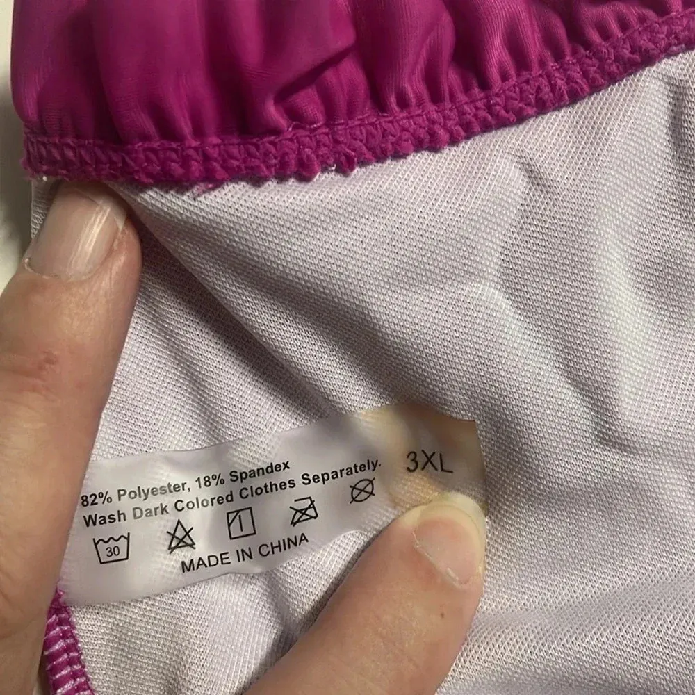 Torrid Imperfect 3XL bikini women’s hot pink size 3XL bikini top bottom - Image 6