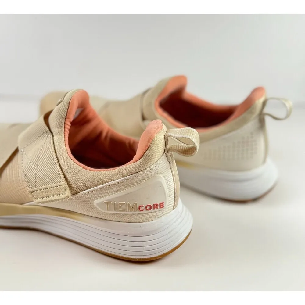 TIEM Latus Studio Fitness Womens Shoes Beige Athletic Training Sneakers Size 8 - Image 7