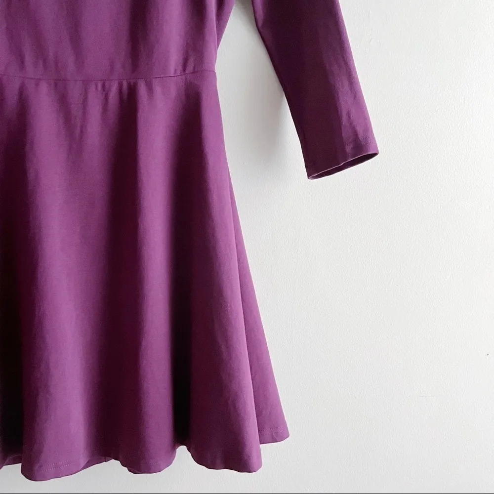 Lulu’s • Felicity Plum‎ Purple Backless Lace Skater Mini Dress, Size Small - Image 7