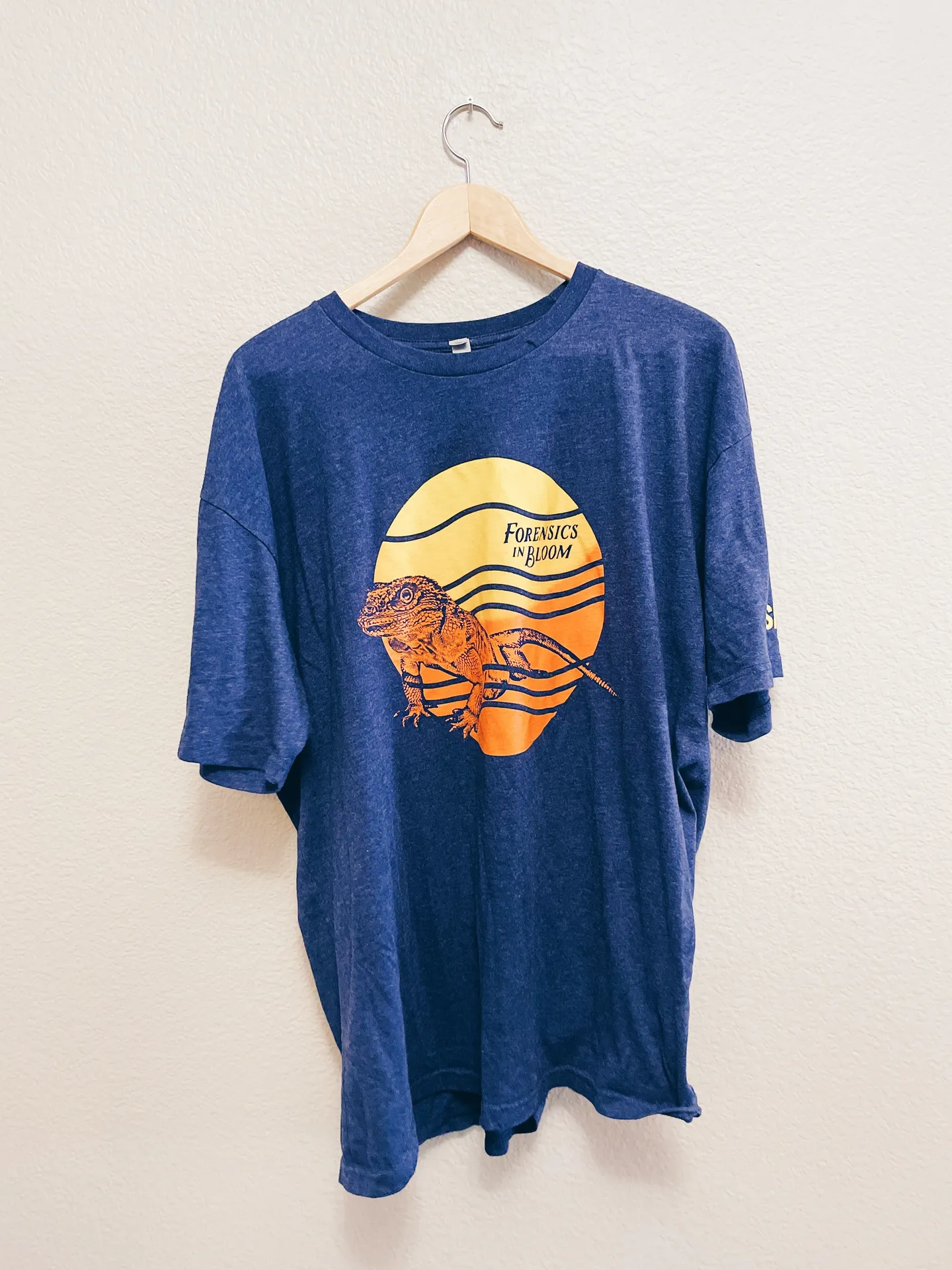 Forensics In Bloom Tee Blue Size XXL - Image 2