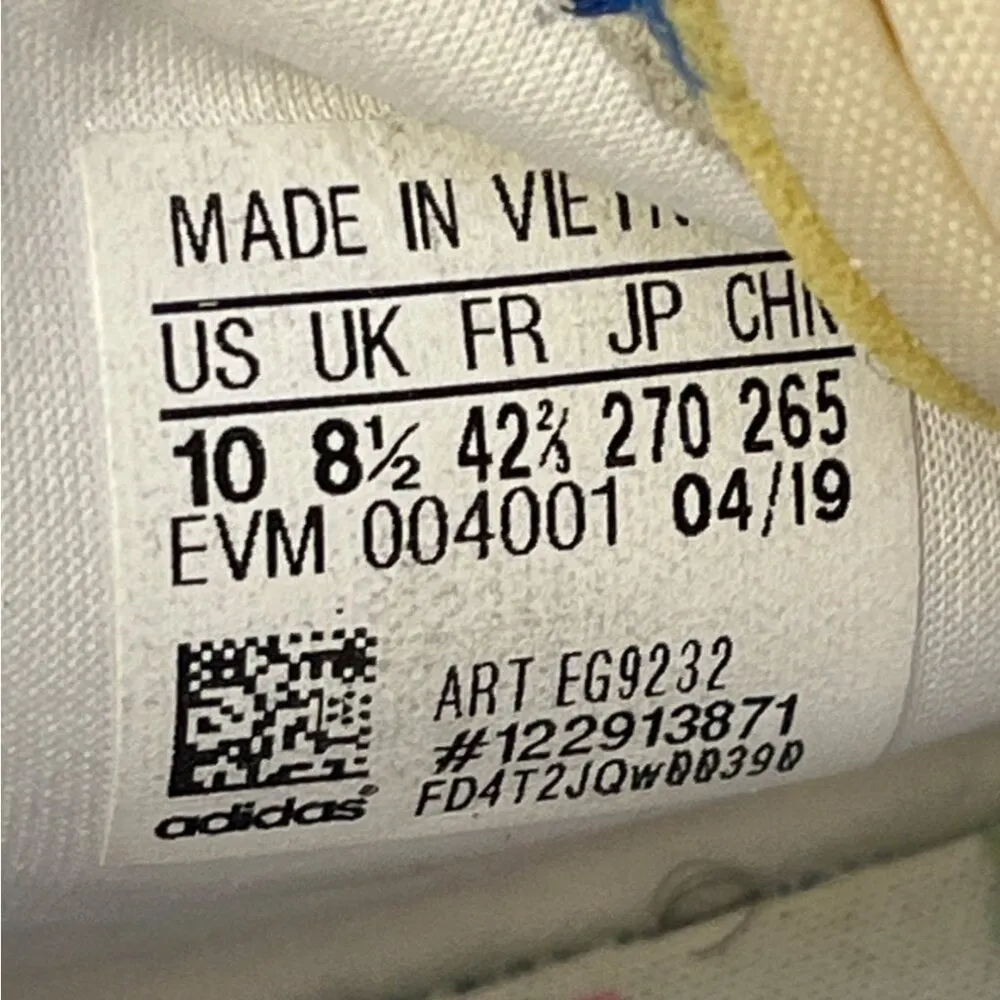 Adidas Women's White/Pink Running Shoes/Sneakers Sz 10 SKU 5106 - Image 6