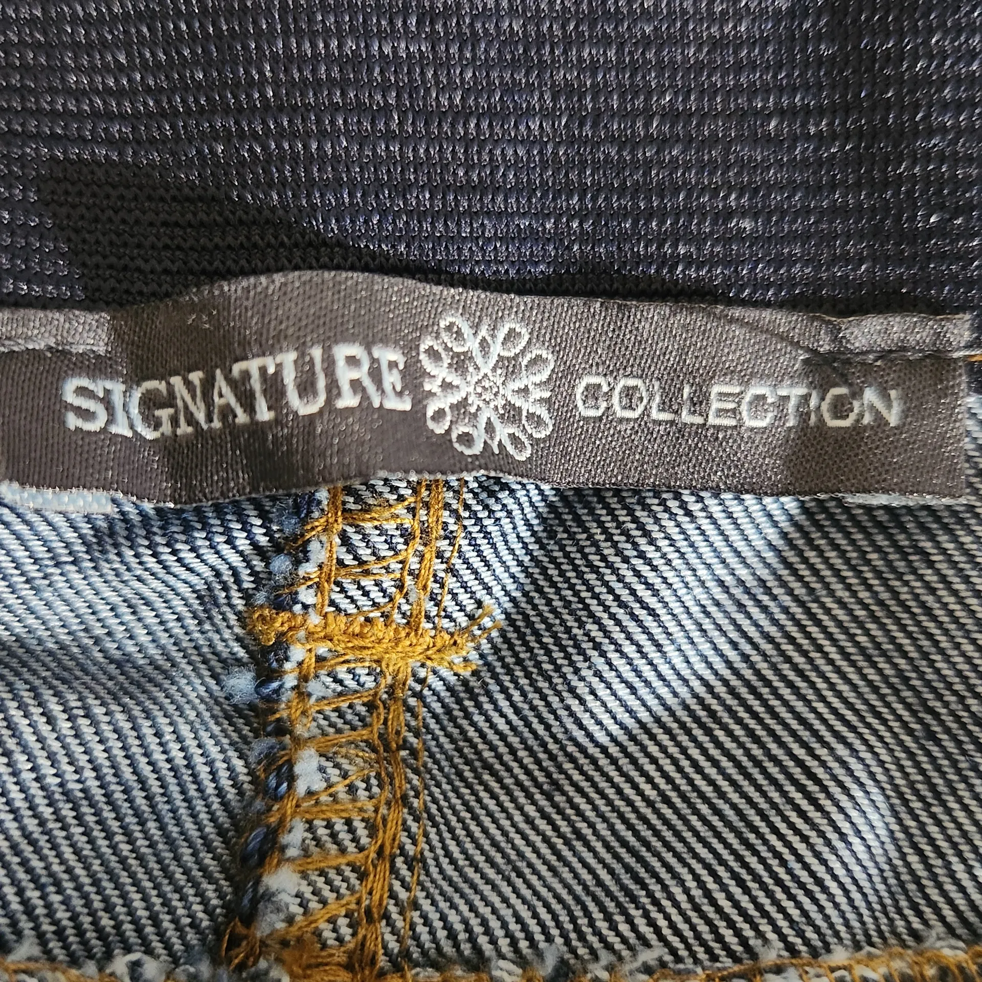 Signature Collection Dark Wash Jeans Size 20W Dark Wash Women's Jeans - Image 5