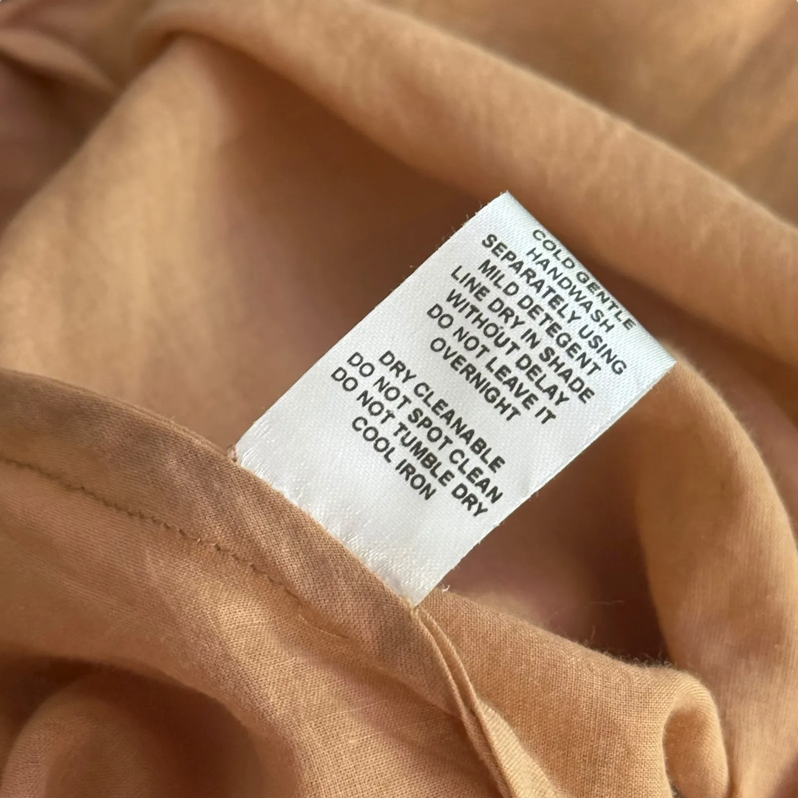 Natalie Martin Sheer Cotton Slip Mini‎ Dress Size M Clean Girl Minimalist Lounge - Image 8