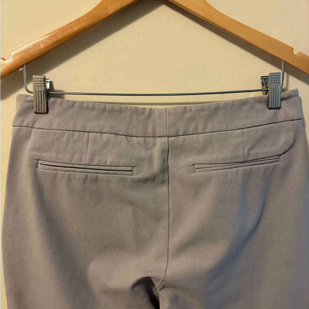 Crosby Light Gray Trousers Size 6 - Image 3