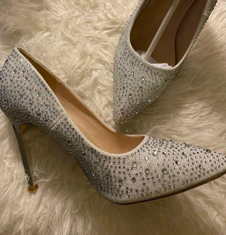 Lauren Lorraine Joni Embellished Stilettos, Size 9 - Image 2