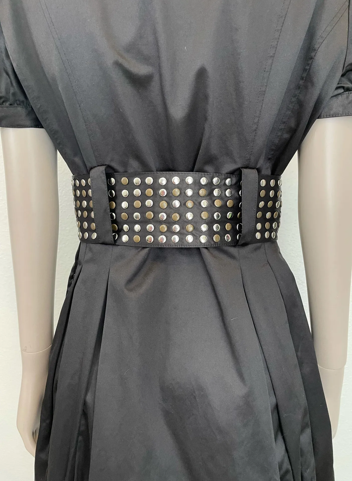 Black Studded Belt Coat NWT! - Image 4